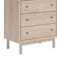 Ashley Arloster 4-Drawer Chest in Tan, , large
