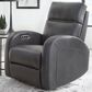 Simeon Collection Devin Power Recliner in Pebble Grey, , large