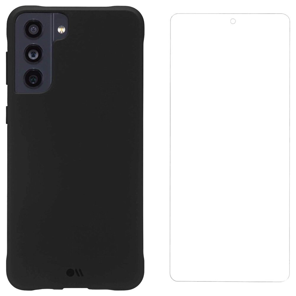 Case-Mate Protection Pack Tough Case and Glass Screen Protector for Galaxy S21 FE 5G in Black, , large