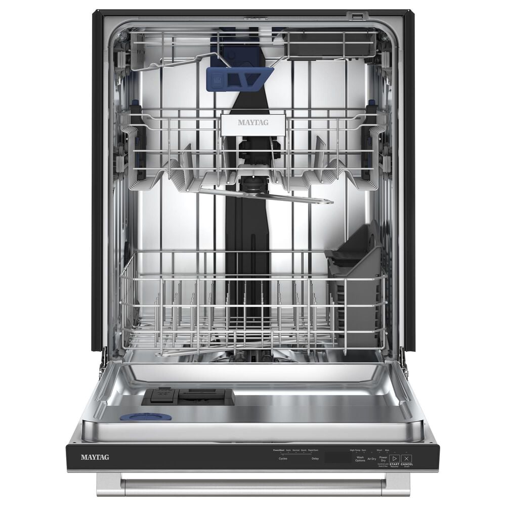 Maytag 24&quot; Built-In Dishwasher with PowerBlast Cycle and PowerDry in Fingerprint Resistant Stainless Steel, , large