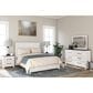Ashley Gerridan 4 Piece Full Bedroom Set in White and Gray, , large