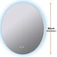 Lexora Home Nordica 31" Circular LED Vanity Mirror, , large