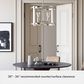 Hunter Astwood 18" 4-Light Chandelier in Polished Nickel, , large