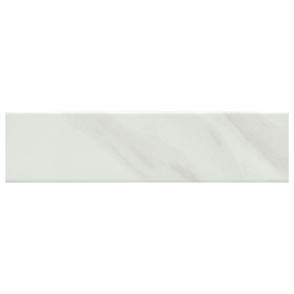 Emser Amala White 3" x 12" Glazed Porcelain Subway Tile, , large