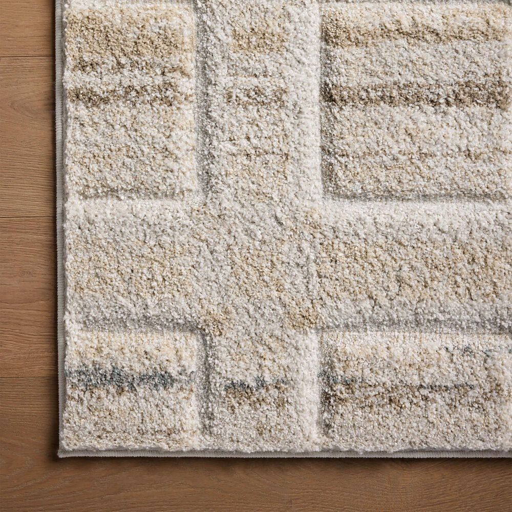 Loloi Silas 2&#39;7&quot; x 4&#39; Bone and Multicolor Area Rug, , large
