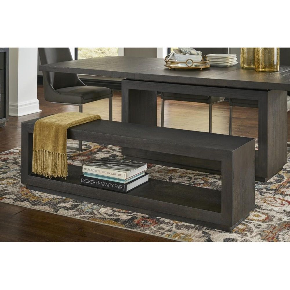 Urban Home Oxford Bench in Basalt Grey, , large