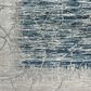 Radici USA Davide Abstract 7"10" x 10"6" Blue Area Rug, , large