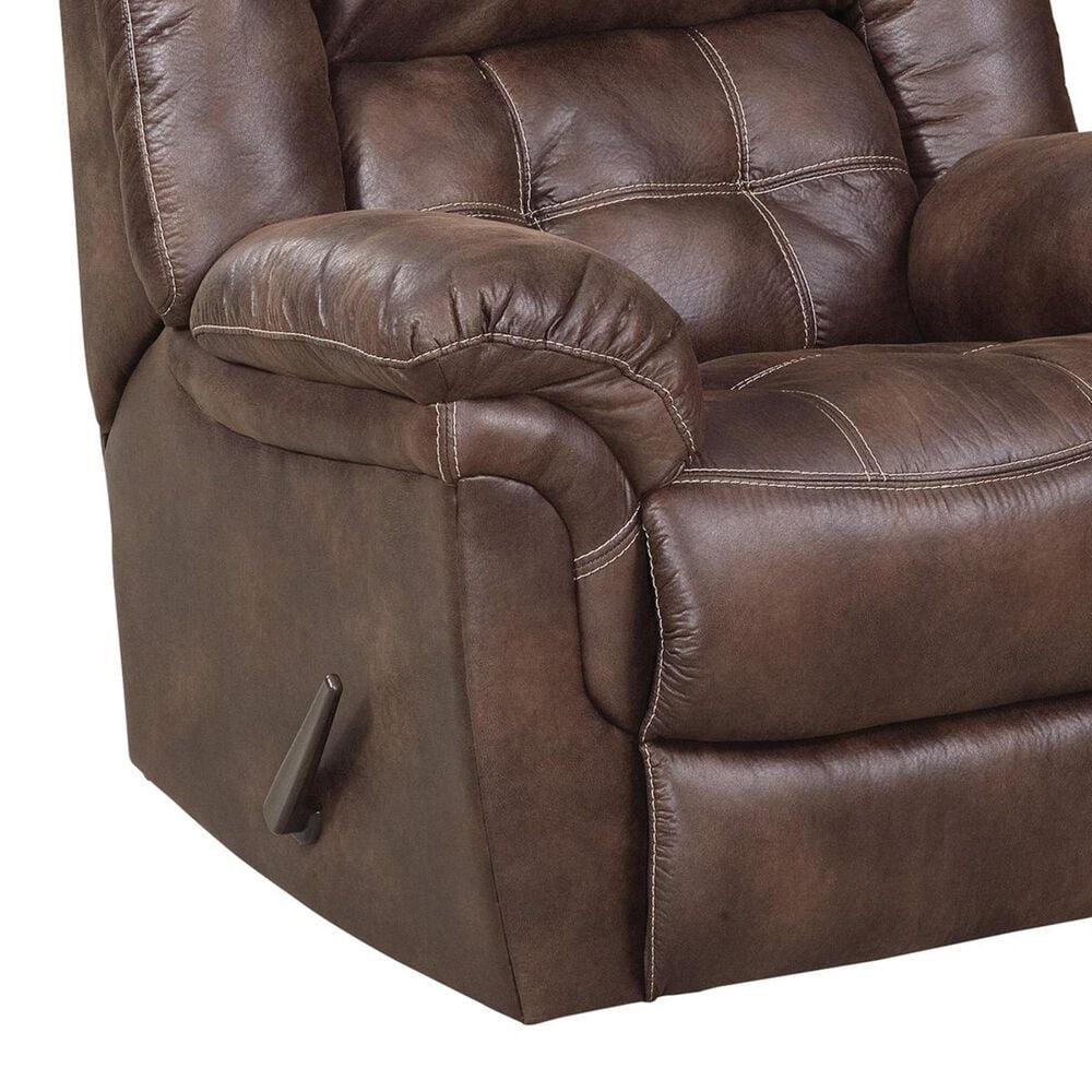 HomeStretch Cheyenne Manual Rocker Recliner in Chocolate, , large