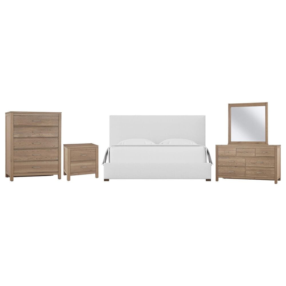 Viceray Collections Choices Amelia, Tide and Timber 5-Piece King Bedroom Set in Natural Oak, , large
