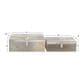 Maple and Jade 2-Piece Handmade Decorative Box Set with Snap Front Closure in Gray and White, , large