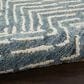 Nourison Colorado 3"9" x 5"9" Indigo and Ivory Area Rug, , large