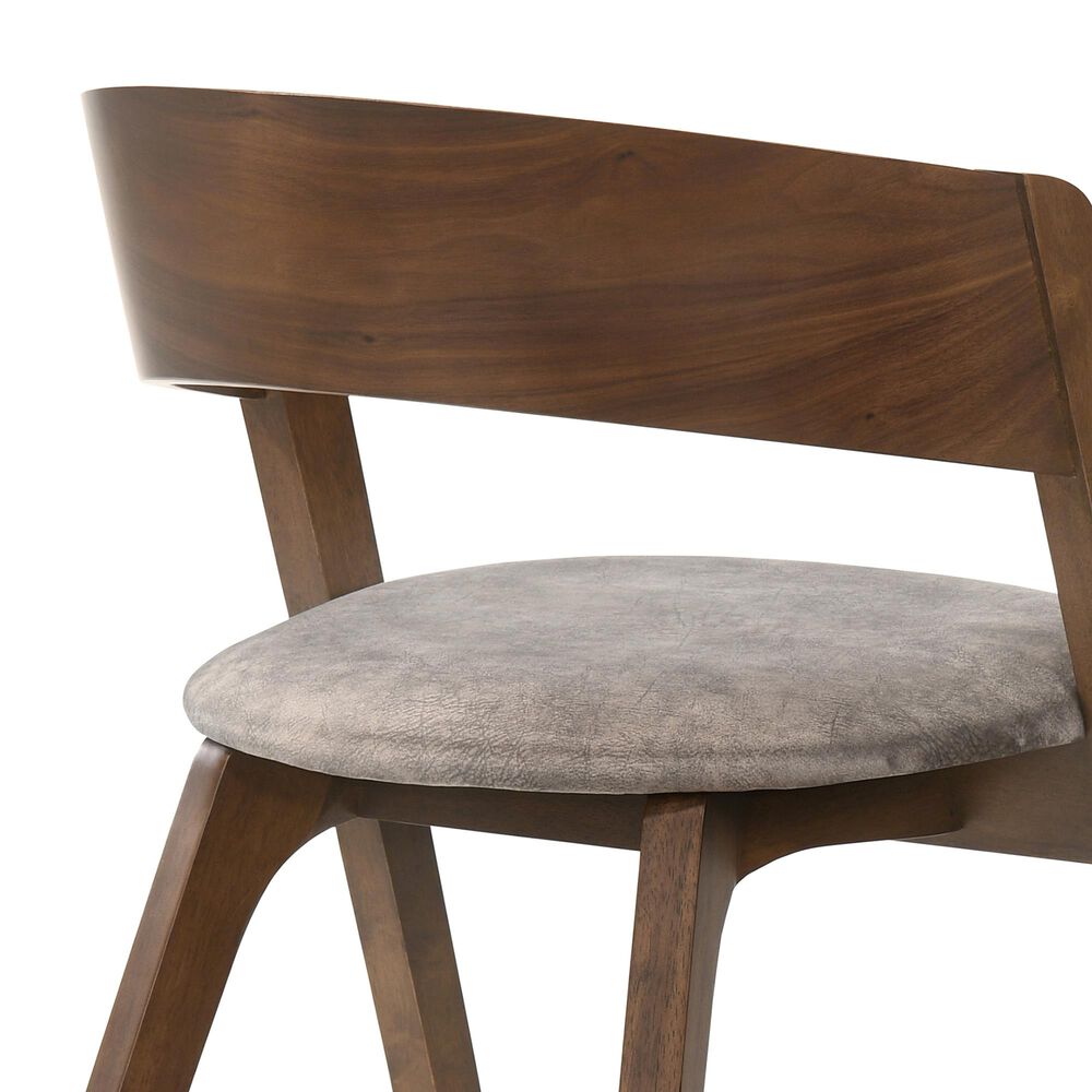 Blue River Jackie Dining Chair in Walnut &#40;Set of 2&#41;, , large