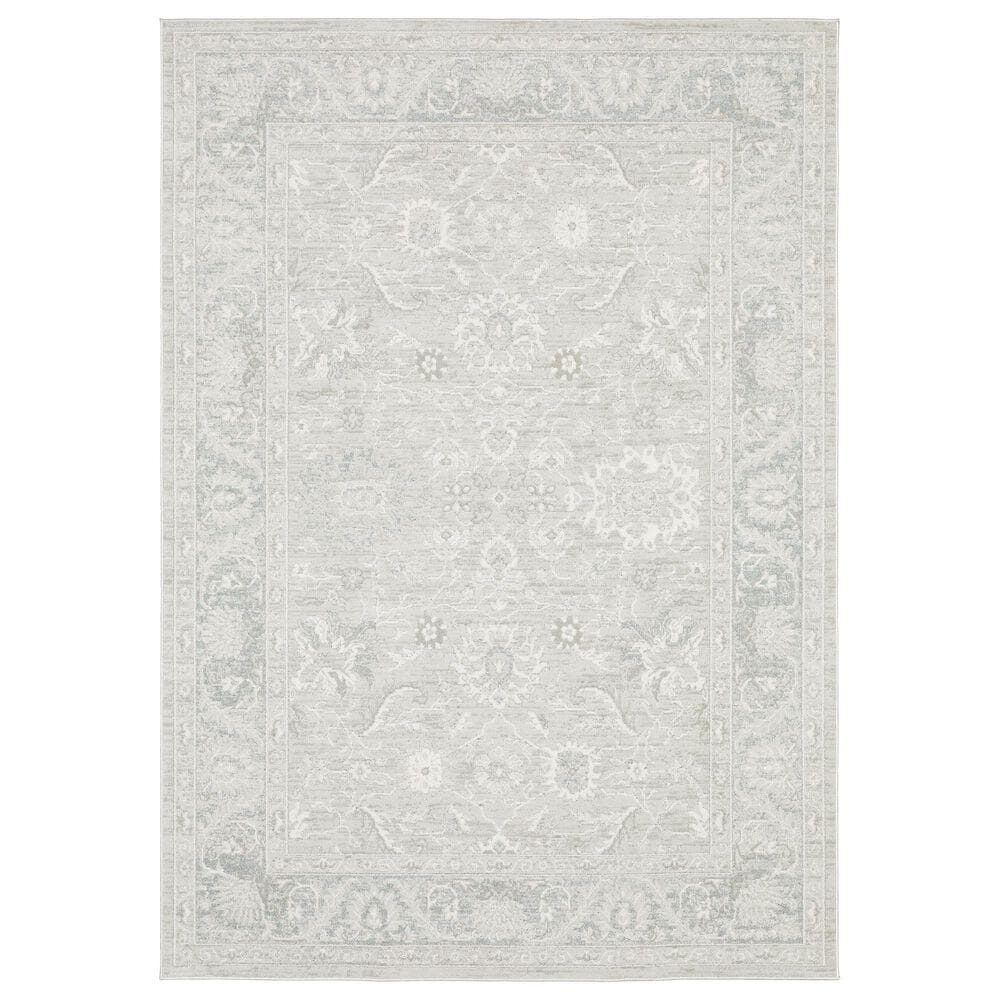 Oriental Weavers Lauren LRN08 Gray 2"2" x 7" Runner, , large
