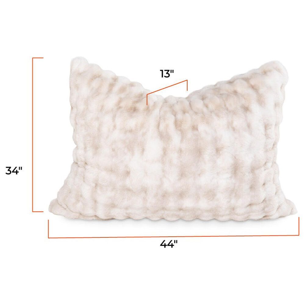 Jaxx Saxx Jr CrashPuff Floor Pillow Lounger in Spearmint Green, , large