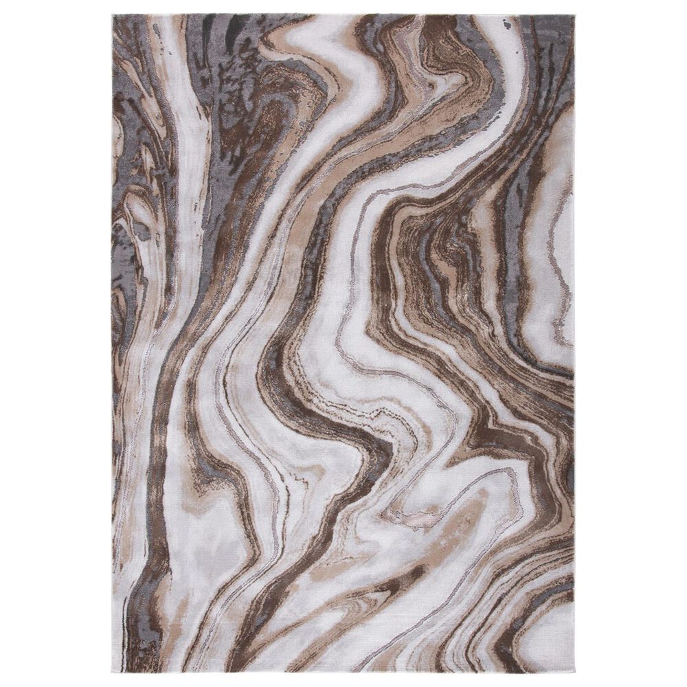 Safavieh Craft 4" x 6" Gold and Grey Area Rug, , large