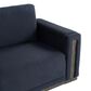 Lifestyle Solutions Riles Stationary Storage Sofa in Navy Blue, , large