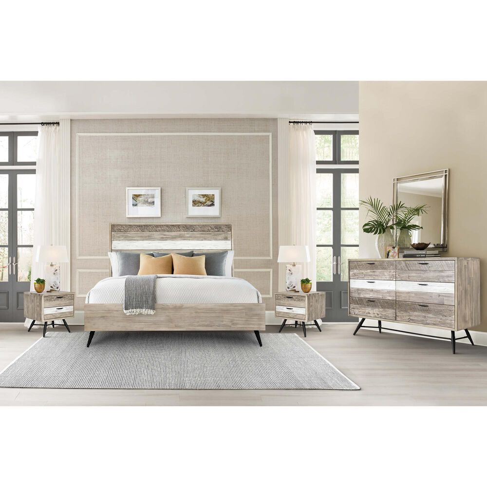 Blue River Bridges 6 Drawer Dresser in Natural and Gray, , large