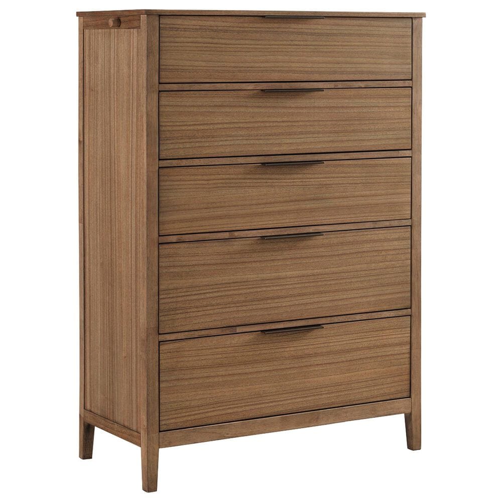 Riva Ridge Cyrus 5 Drawer Chest in Almond Bisque, , large
