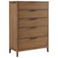 Riva Ridge Cyrus 5 Drawer Chest in Almond Bisque, , large