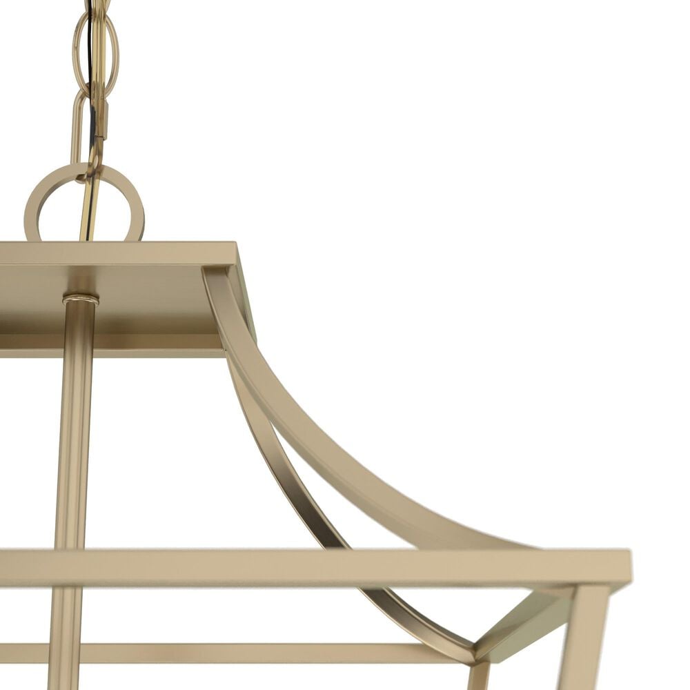 Hunter Laurel Ridge 15&quot; 4-Light Lantern Pendant in Alturas Gold, , large