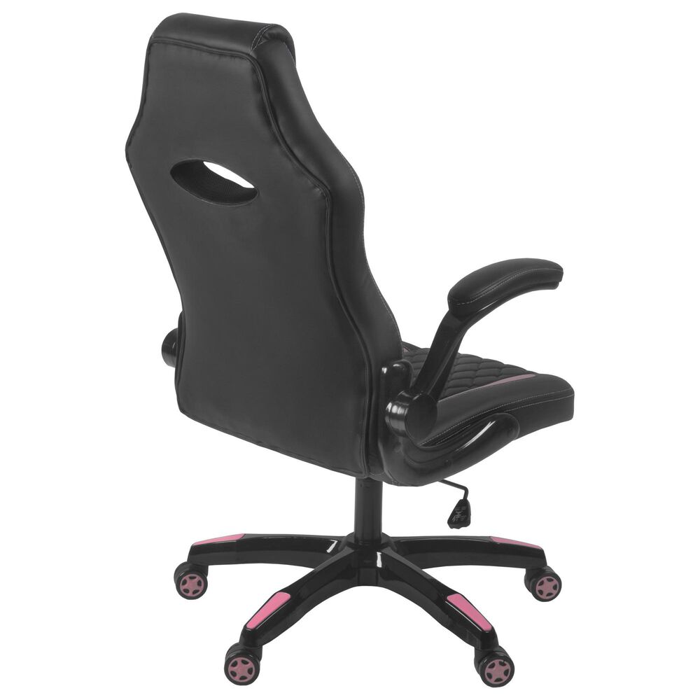 Regency Global Sourcing AON Archeus Ergonomic Gaming Chair in Black and Pink, , large