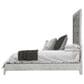 Urban Home Boho Chic Queen Platform Bed in Washed White, , large