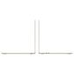 Apple MacBook Air 15.3" Laptop - Apple M4 chip 10-core CPU - 24GB RAM - 10-core GPU - 512GB SSD in Starlight with 3-Year AppleCare+, , large