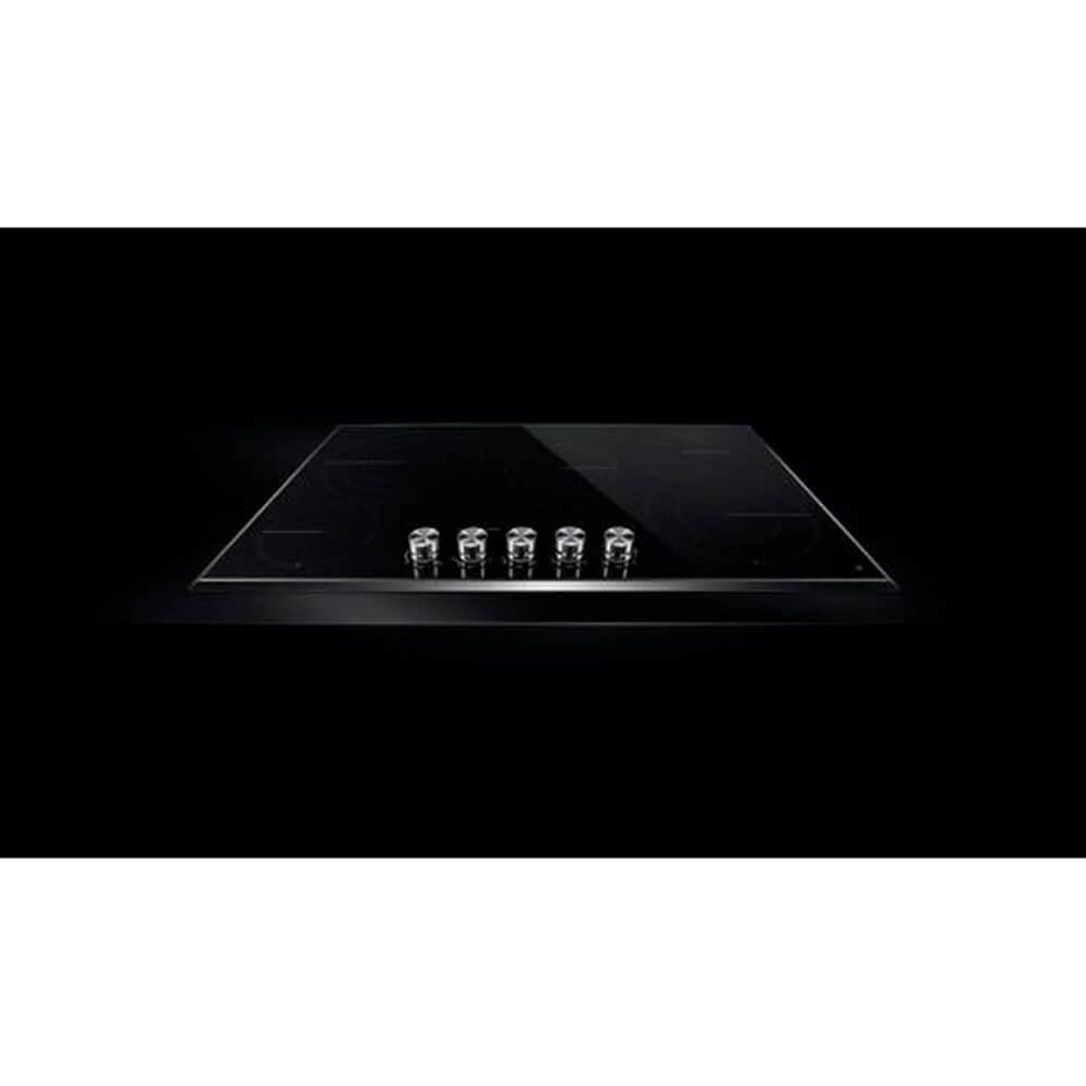 JennAir Lustre Glass 36&quot; Electric Radiant Cooktop with Stainless Steel Knobs, , large