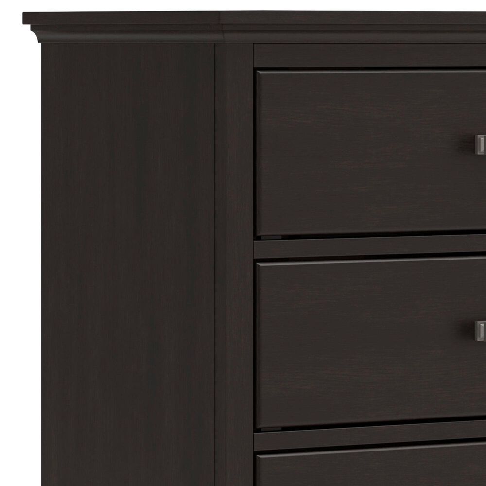 Ashley Covetown 5-Drawer Chest in Dark Brown, , large