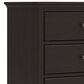 Ashley Covetown 5-Drawer Chest in Dark Brown, , large