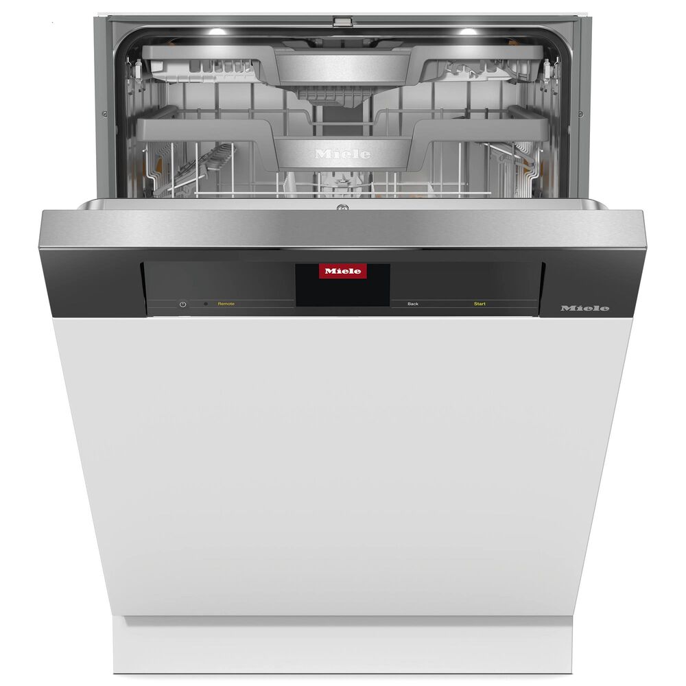 Miele 24" Built-In Semi Integrated Dishwasher in Panel Ready, , large