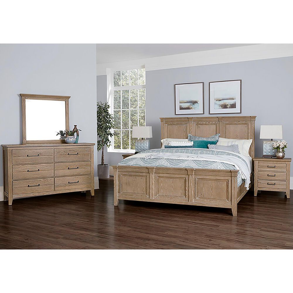 Viceray Collections Passageways Mansion Queen Bed in Charleston Brown, , large