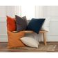 Rizzy Home 22" x 22" Down Filled Throw  Pillow in Navy, , large