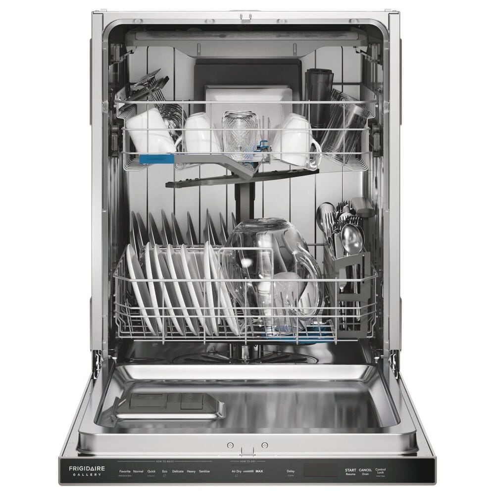 Frigidaire Gallery 24" Built-In Dishwasher with Pocket Handle in Stainless Steel, , large