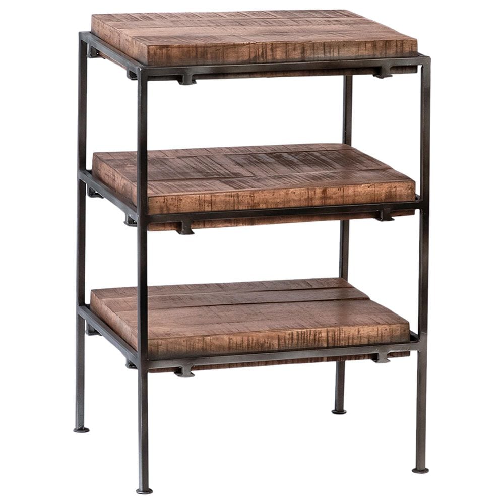 Blue Sun Designs Tristan Side Table in Brown, , large