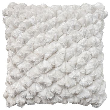 Nourison Sofia 20" x 20" Square Throw Pillow in White, , large