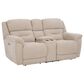 HomeStretch Knockout Power Loveseat in Parkway Stone, , large