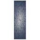 Safavieh Evoke EVK228N 2"2" x 9" Navy and Ivory Runner, , large