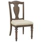 Chapel Hill Saddle Creek Side Chair in Medium Wood, , large