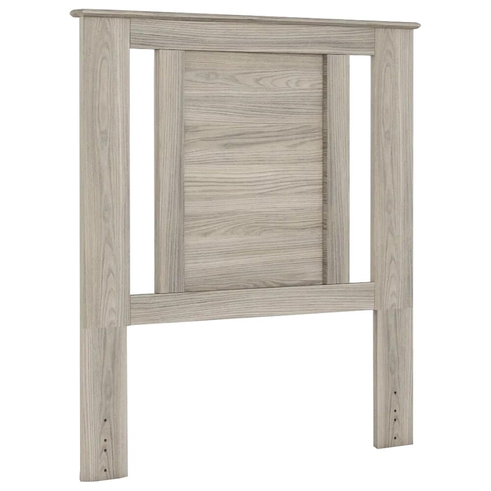 Lemoore Essential Twin Panel Headboard with Side Style in Swedish Grey Elm, , large