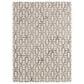 Feizy Lorrain 3"6" x 5"6" Gray and Ivory Area Rug, , large