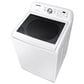 Samsung 4.5 Cu. Ft. Top Load Washer and 7.2 Cu. Ft. Electric Dryer Laundry Pair in White, , large