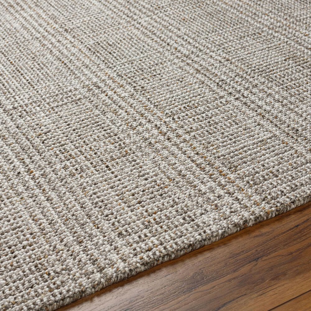 Surya Hope White, Medium Gray, Taupe, Brown, Light Brown and Dark Brown 2&#39;6&quot; x 8&#39; Runner, , large