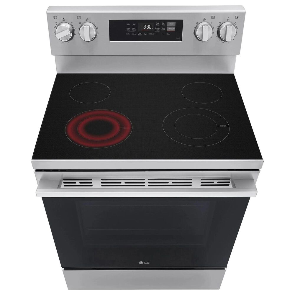 LG 6.3 Cu. Ft. Freestanding Electric Convection Smart Range in Stainless Steel, , large