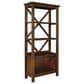 Ashley Baldridge 3-Piece Office Desk Set in Rustic Brown, , large