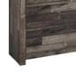 Ashley Derekson 6 Drawer Dresser and Mirror in Walnut and Gray, , large
