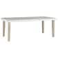 Ashley Larawyn Dining Table in Bisque, White and Gray - Table Only, , large