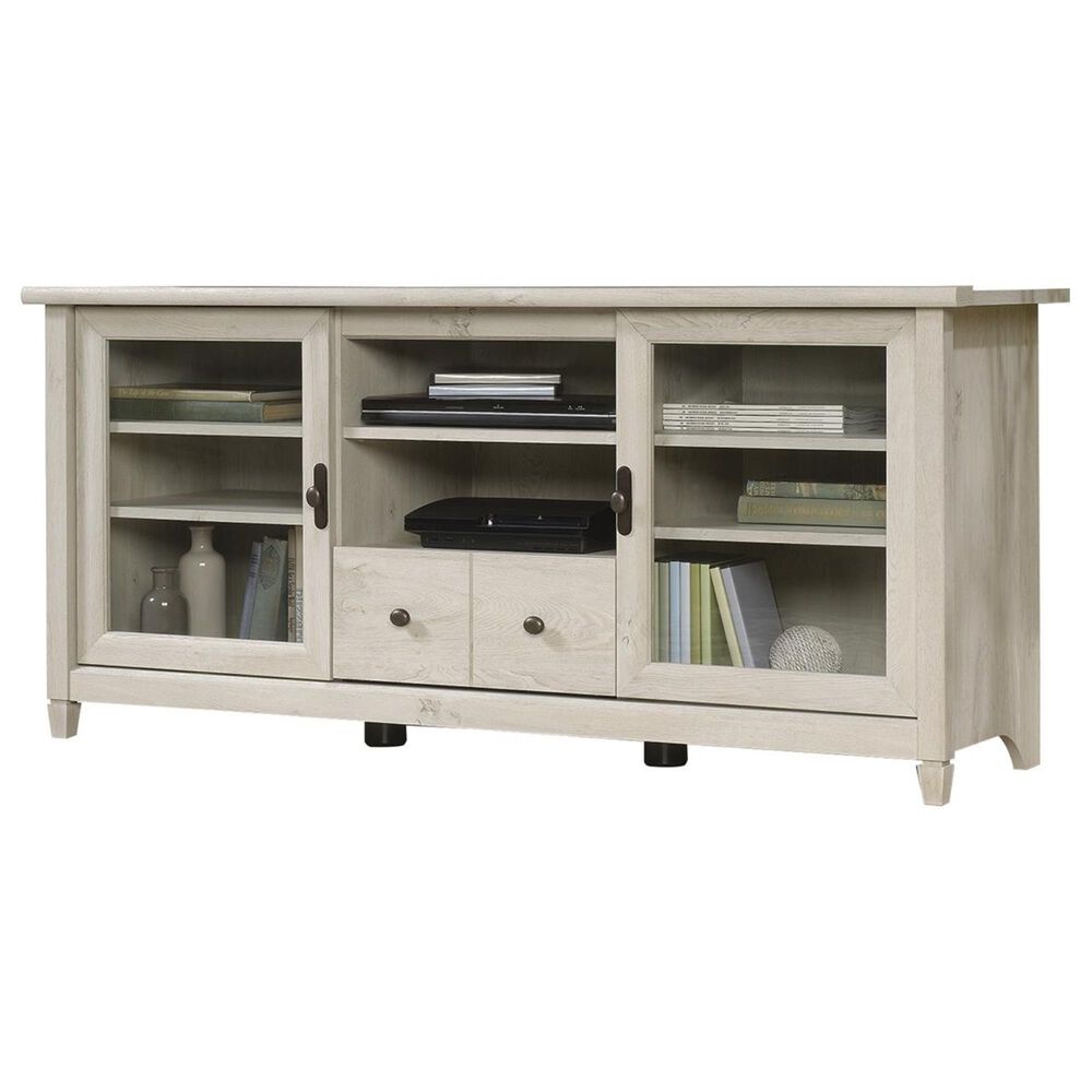 Sauder Edge Water Entertainment 58" Credenza in Chalked Chestnut, , large