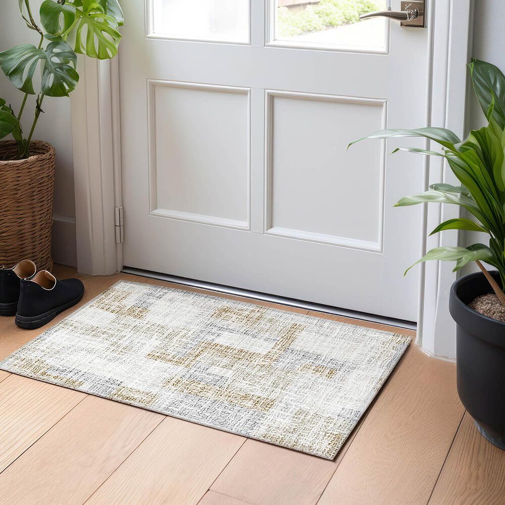 Dalyn Rug Company Portico PO3 Ivory 2&#39;6&quot; x 3&#39;10&quot; Area Rug, , large
