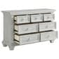 Oxford Baby Weston 2-Piece Crib and Dresser Nursery Set in Vintage White, , large